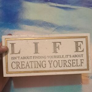 Inspirational White Marble Trinket Box